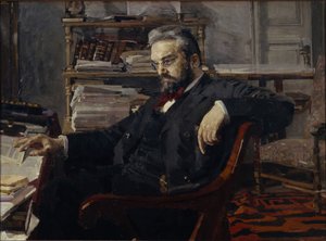 Porträt von Konstantin Dmitrijewitsch Artsybushev 1849-1901, 1897
