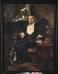Porträt von Savva Manontov, 1897