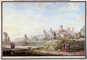 Ansicht der Festung Tighina in Bendery, Moldawien