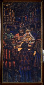 Die Hochzeit des Großfürsten Wladimir I. Swjatoslawitsch von Mikhail Nikolayevich Yakovlev
