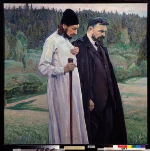 Die Philosophen. Sergei Bulgakov und Pavel Florensky