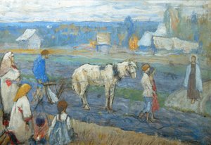Auf dem Feld, 1911