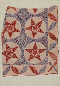 Quilt-Applikation von Mildred E. Bent
