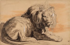 Der Rubens-Löwe, ca. 1840