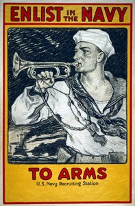 Treten Sie der Marine bei: Zu den Waffen von Milton Herbert Bancroft