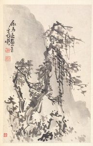 Landschaft im Stil von Ma Yuan, 1788