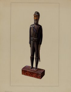 Soldat des Bürgerkriegs von Mina Lowry