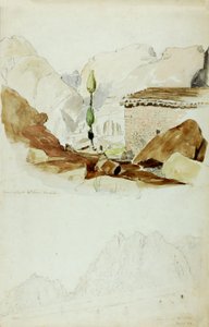 Kloster des Elias, Berg Sinai, 1844 von Miner Kilbourne Kellogg