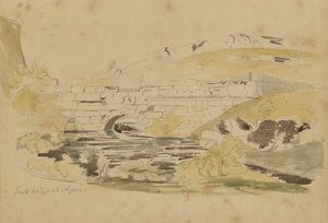 Griechische Brücke bei Azani von Miner Kilbourne Kellogg