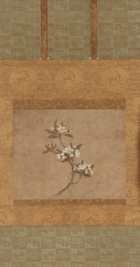 Ein Zweig von Birnenblüten von Ming Dynasty Chinese School