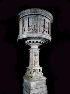 Renaissancekunst: Stuhl von Pasquino di Matteo, geschnitzt von Mino da Fiesole und Antonio Rossellino