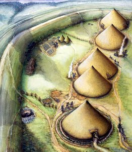 Maiden Castle, 5. Jahrhundert v. Chr., ca. 1990-2010