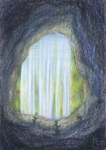 Verzauberter Waldhöhle von Mirjam Schrei