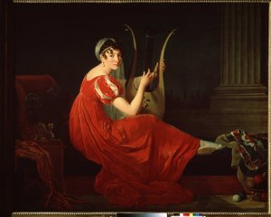 Porträt von Josephine Budayevskaya von Mlle Riviere