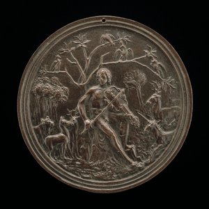 Orpheus spielt für die Tiere, spätes 15. - frühes 16. Jahrhundert von Moderno