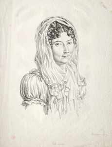 Porträt einer Frau von Moisbach