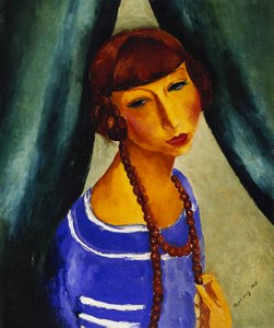Porträt von Margueritte Gros, Schwägerin des Künstlers