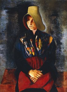Porträt der Mutter von Renée Kisling von Moise Kisling