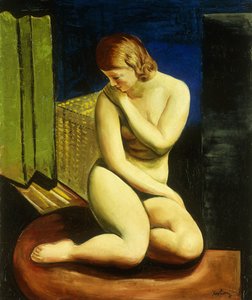Femme Nue Assise