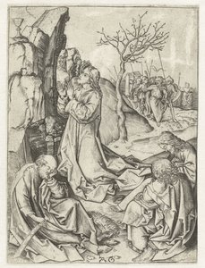 Christus am Ölberg von Monogrammist AG