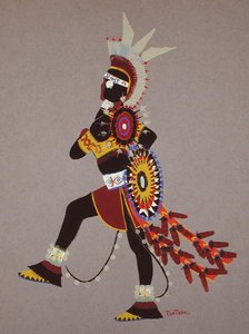 Krieger in Schwarz von Monroe Tsatoke
