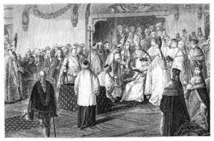 Krönung von Ludwig XV., 1715, 1885 von Moreau