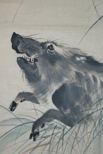 Inoshishi-zu von Mori Sosen von Mori Sosen