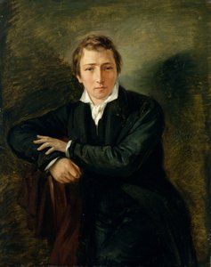 Porträt von Heinrich Heine (1797-1856) 1831