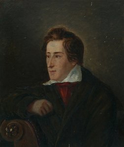 Porträt des Dichters Heinrich Heine 1797-1856
