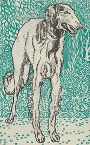 Windhund, 1912 von Moritz Jung