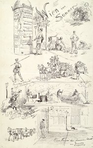 Wiener Typen 1885 (Wien im Sommer)