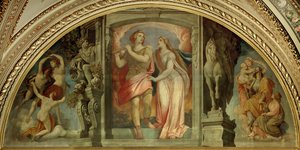 Lunette im Foyer der Wiener Staatsoper von Moritz Ludwig von Schwind