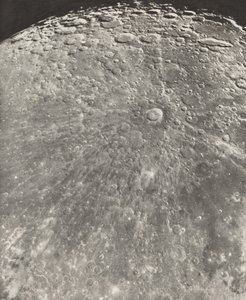 Lunarische Fotografie Strahlung von Tycho - Zunehmende Phase, 1899 von Moritz & Puiseux Pierre Henri (1855 1928) Loewy