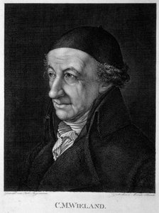 Porträt des Dichters und Schriftstellers Christoph Martin Wieland