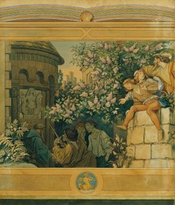 Die schöne Melusine: VI. Die bösen Zungen von Moritz Ludwig von Schwind