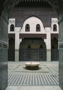 Madrasa Bou Inania, Innenhof