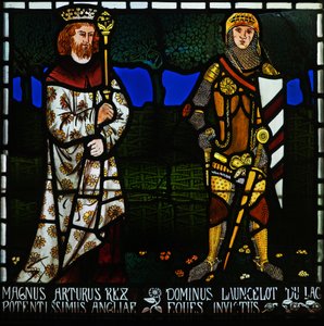 König Artus und Sir Lancelot