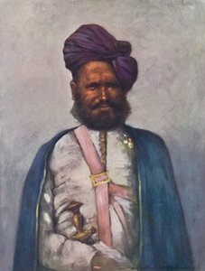 Ein königlicher Diener von Rajgarh, 1903 von Mortimer L Menpes