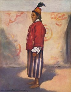 Ein Soldat des Maharadschas von Sikkim von Mortimer L Menpes