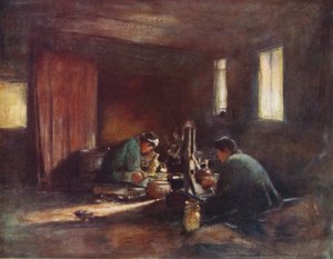 Bronzearbeiter von Mortimer L Menpes