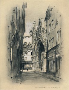 Kathedrale in Lillebonne, 1903