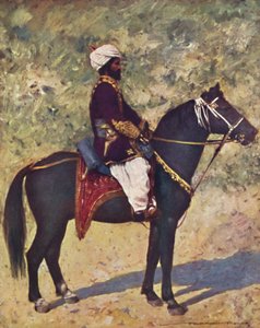 Reiter im Bombay Camp, 1903