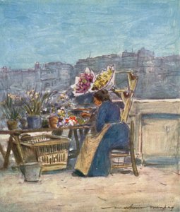Ein Blumenstand von Mortimer Ludington Menpes