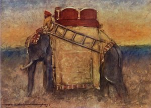 Ein Elefant Zentralindiens