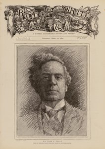 John Lawrence Toole, englischer Schauspieler von Mortimer Ludington Menpes