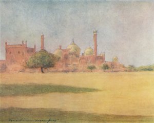Die Jumna Masjid, 1905 von Mortimer Ludington Menpes
