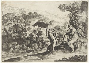 Der Engel tröstet Hagar