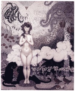 Geliebte und verehrte Frauen Femina adorata, 1907