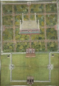 Mausoleum von Jahangir in Lahore, 1770 von Mughal School