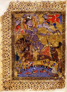 Illustration aus Kitab al-aghani Buch der Lieder